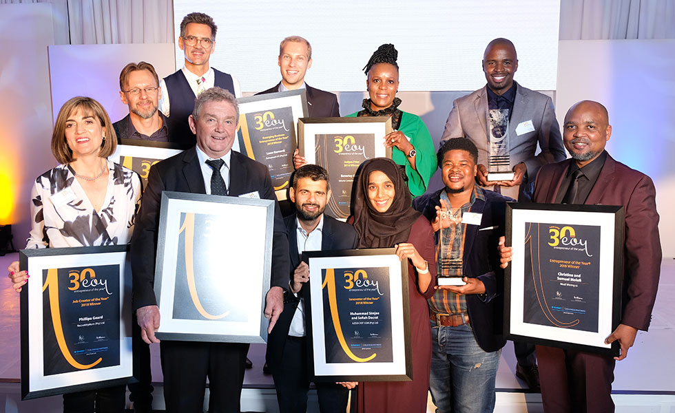 Seven SA star entrepreneurs recognised at premier competition